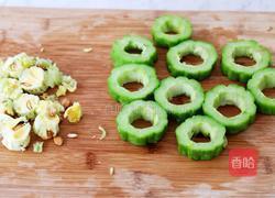 苦瓜酿肉的做法图解4