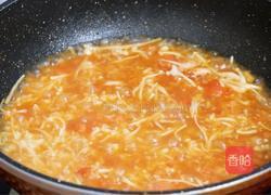 番茄金针菇烩饭的做法图解15