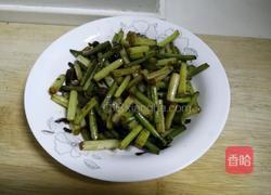 蒜苔炒牛肉的做法图解9