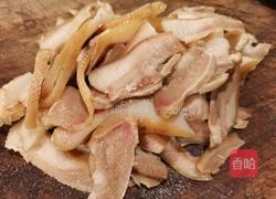 辣椒炒猪嘴肉的做法图解1