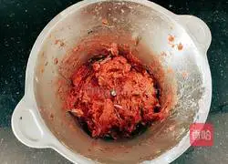 Illustration of how to make beef brisket and wheat ear-shaped buns 8