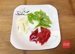 肥膘炒莲藕的做法图解2