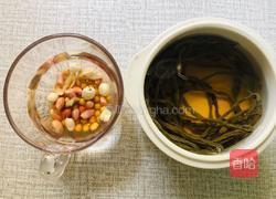 腊肉炖干缸豆的做法图解1