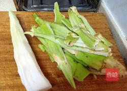 炒芥菜皮的做法图解1