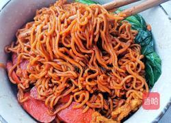 巨好吃的炒泡面的做法图解15