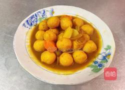 咖喱鱼蛋的做法图解10