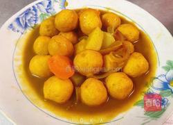 咖喱鱼蛋的做法图解11