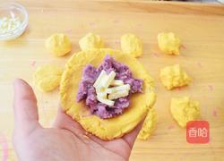 南瓜芋泥饼的做法图解12