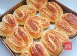 心形椰蓉面包(无黄油)的做法图解13