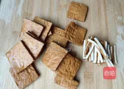 雪菜炒香干的做法图解1