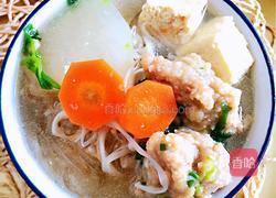 冻豆腐粉条丸子汤的做法图解9