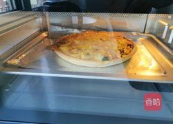 黑胡椒鸡肉玉米披萨的做法图解4