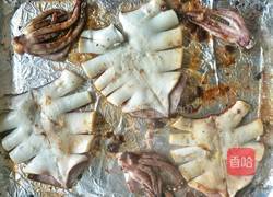 酱香烤鱿鱼的做法图解6