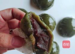 豆沙青团的做法图解14