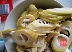 今天我吃素香菇烧笋的做法图解2