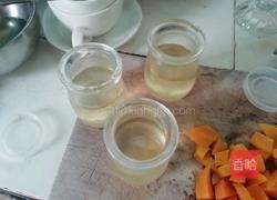 黄桃果冻布丁的做法图解7