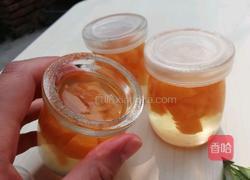 黄桃果冻布丁的做法图解9