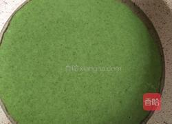 菠菜汁鸡蛋饼的做法图解4