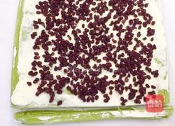 抹茶蜜豆蛋糕卷的做法图解22