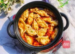 酸辣开胃的酸汤水饺的做法图解9