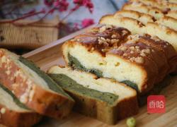 香草抹茶磅蛋糕的做法图解1