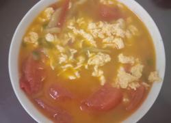 番茄鸡蛋榨菜汤
