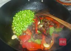 Huaihua Edamame Stir-fried Duck Recipe Illustration 8