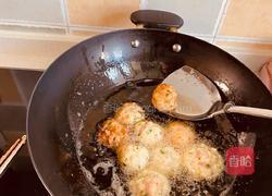 红烧狮子头家常版的做法图解5