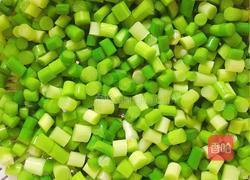 蒜苔香干炒肉末的做法图解1