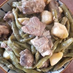 排骨炖豆角的做法[图]