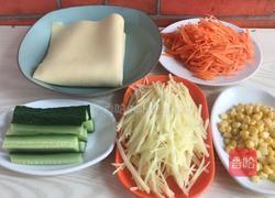 每天一道减脂餐：千张卷的做法图解1