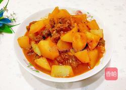 土豆烧牛腱的做法图解15