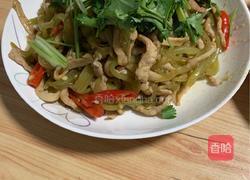 莴笋炒肉丝的做法图解8