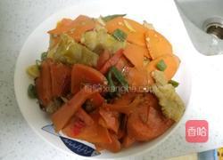 胡萝卜炒肉的做法图解4