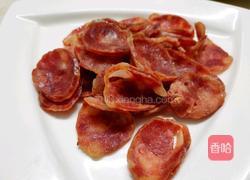 香肠豌豆荚的做法图解3