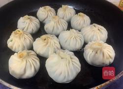 青菜香干水煎包的做法图解10