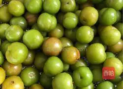 Illustration of how to make spicy plums 1