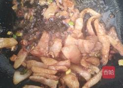 肉炒口蘑的做法图解3