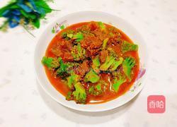 牛腩炒西兰花的做法图解22