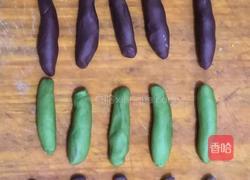 彩虹芋泥蛋黄酥的做法图解5