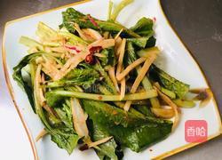 酱拌小白菜的做法图解9