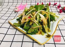 酱拌小白菜的做法图解10