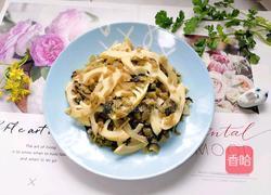 雪菜炒春笋的做法图解11
