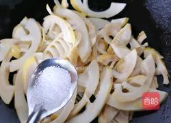 雪菜炒春笋的做法图解8