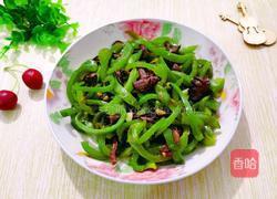 蘑菇炒尖椒的做法图解12