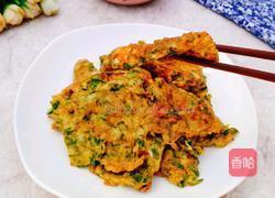 香椿芽煎蛋饼的做法图解10