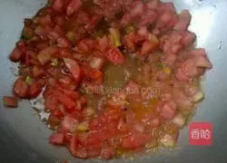 Illustration of how to make tomato fried noodles 9