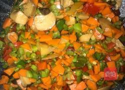 彩椒炒饭的做法图解10