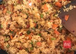 彩椒炒饭的做法图解11