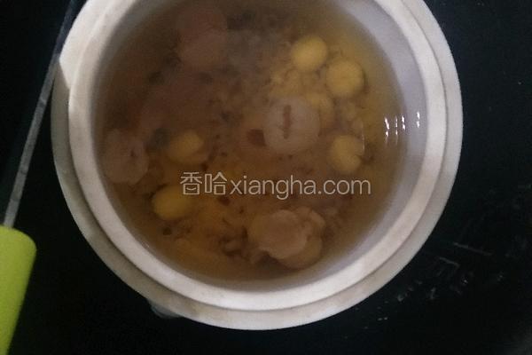 桂圆莲子茶